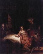 REMBRANDT Harmenszoon van Rijn Joseph Accused by Potiphor-s Wife France oil painting artist